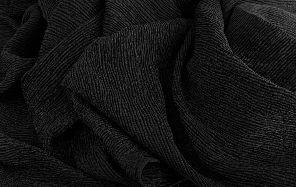 Creased Viscose/Cotton Blend Hijab