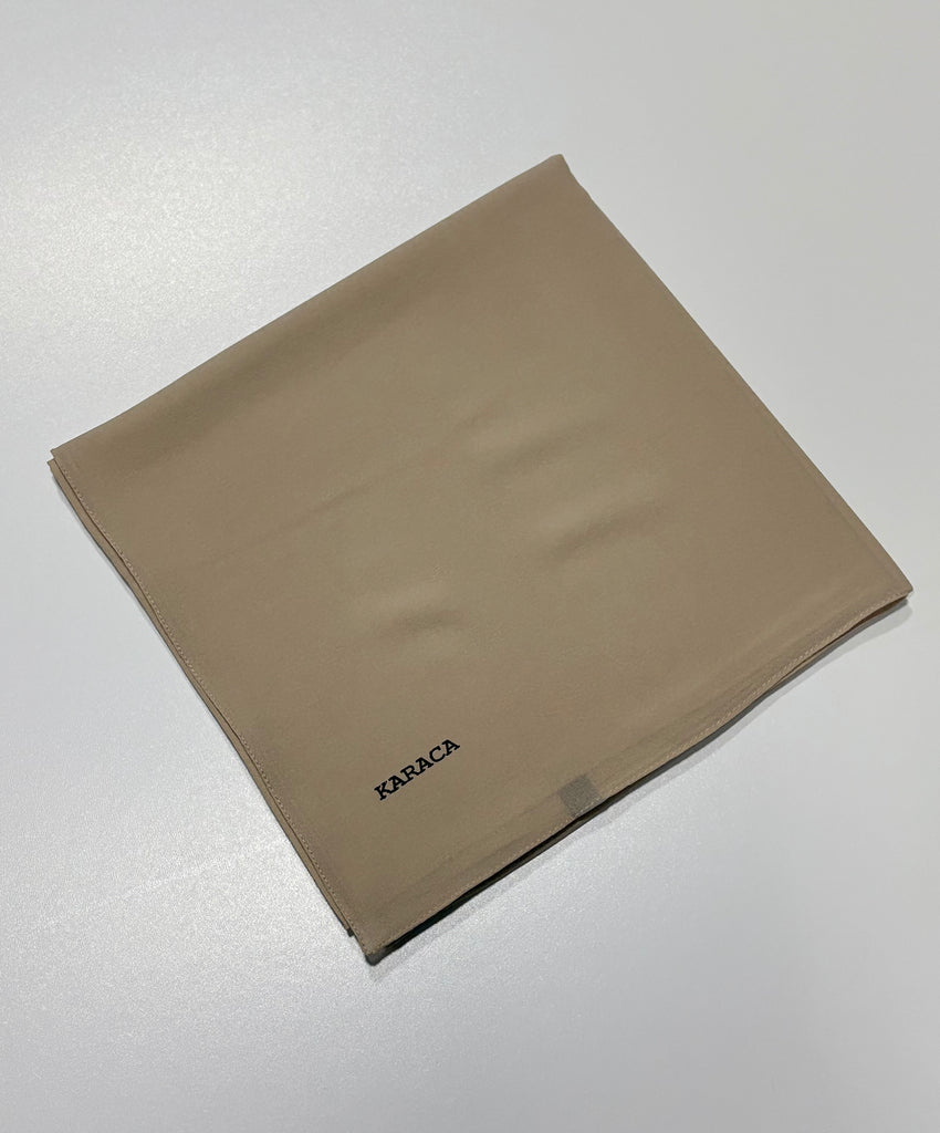 Premium Karaca 120cm Square  Luxury Chiffon Plain Hijab