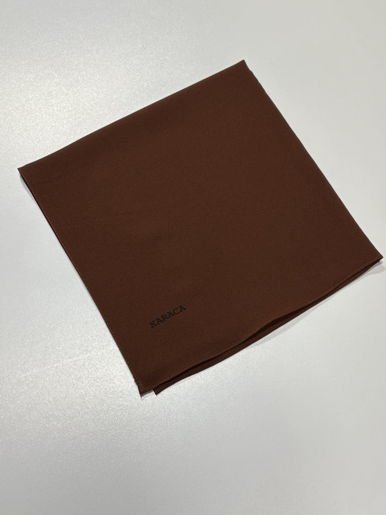 Premium Karaca 120cm Square  Luxury Chiffon Plain Hijab