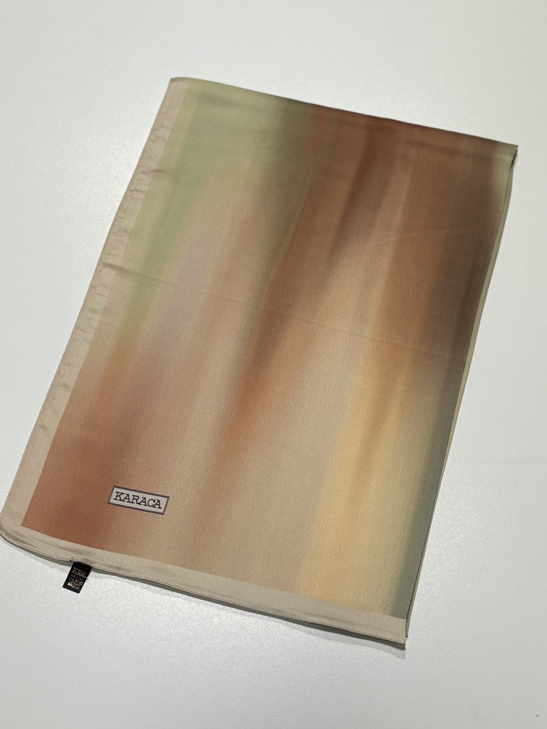 Premium Karaca Multi-Colour Ombre Satin Long Hijab