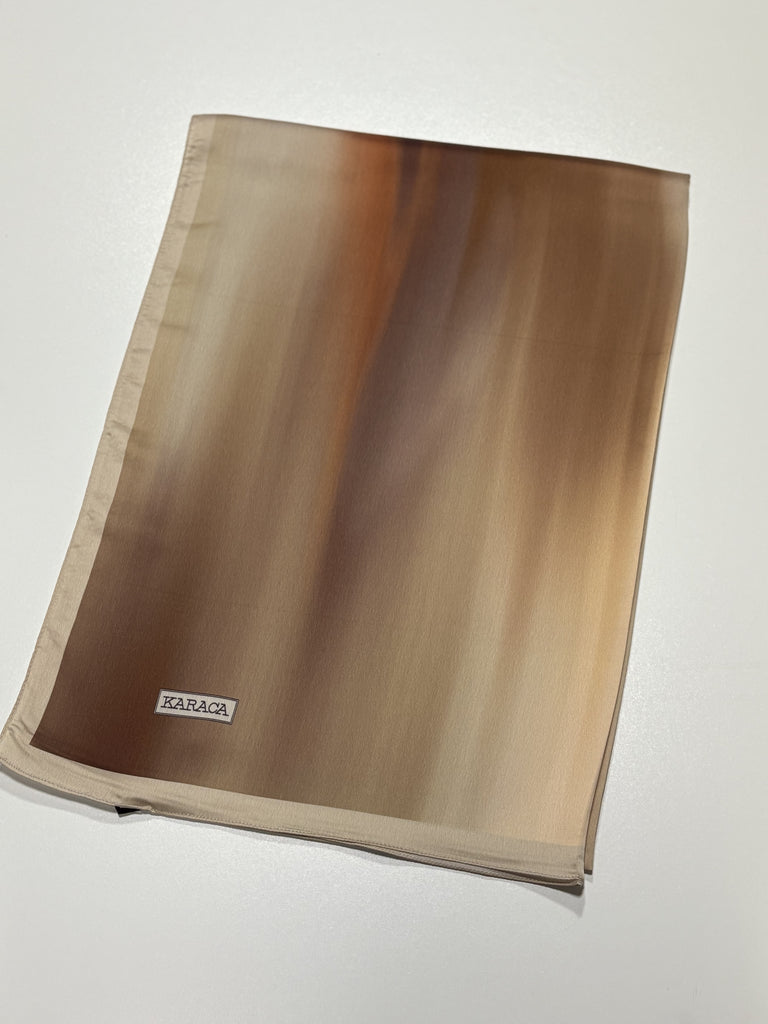 Premium Karaca Multi-Colour Ombre Satin Long Hijab