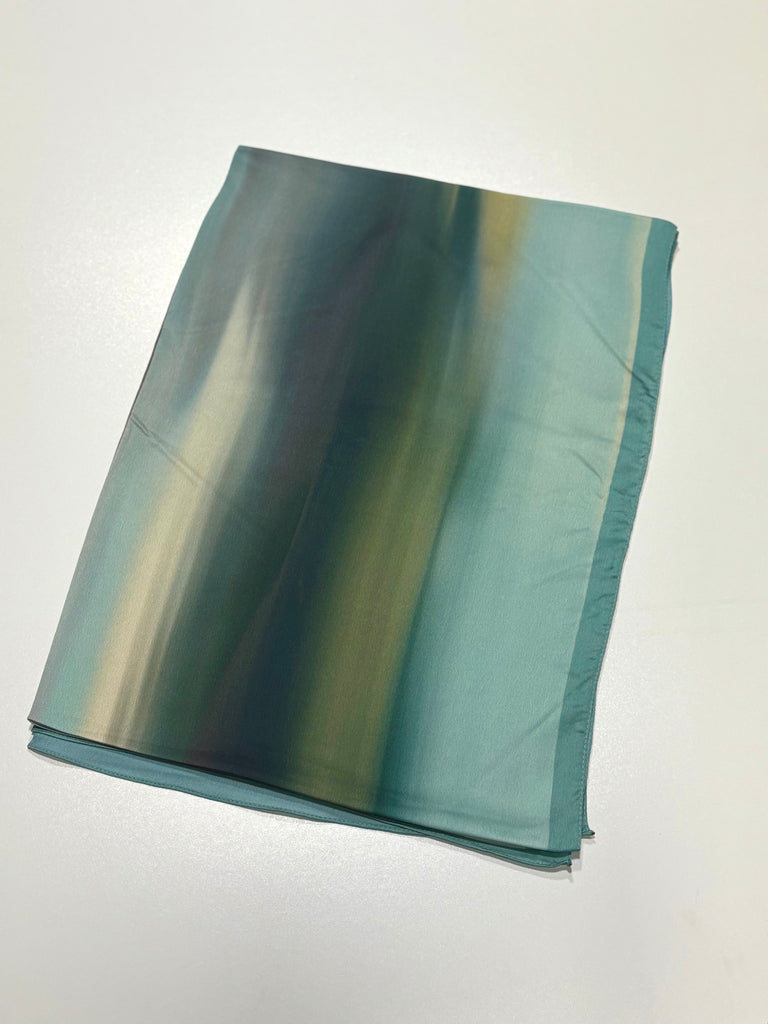 Premium Karaca Multi-Colour Ombre Satin Long Hijab