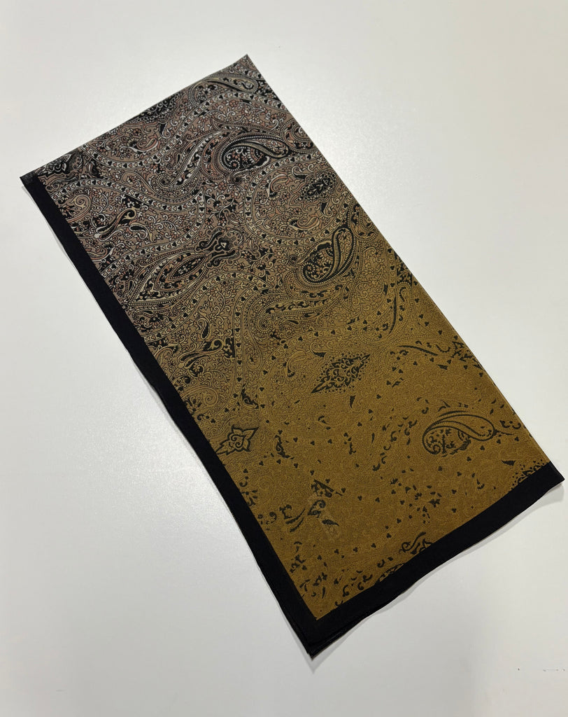 Premium Karaca 120cm Square Soft Chiffon Classic Paisley Hijab