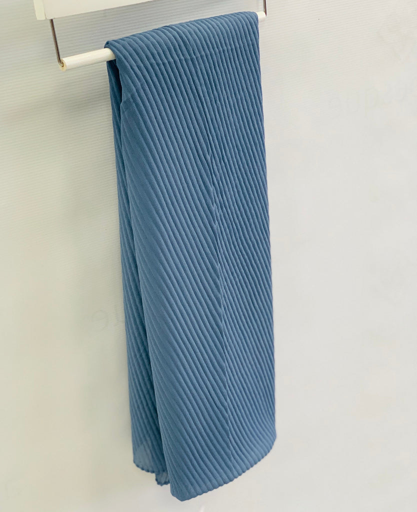 Pleated Chiffon Hijab