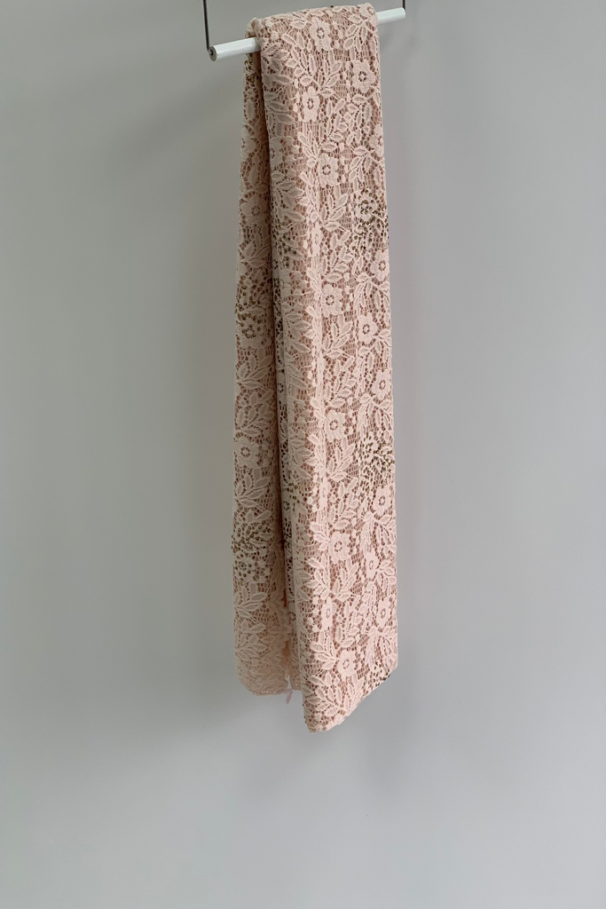 Sharif Lace Diamante Flower Hijab