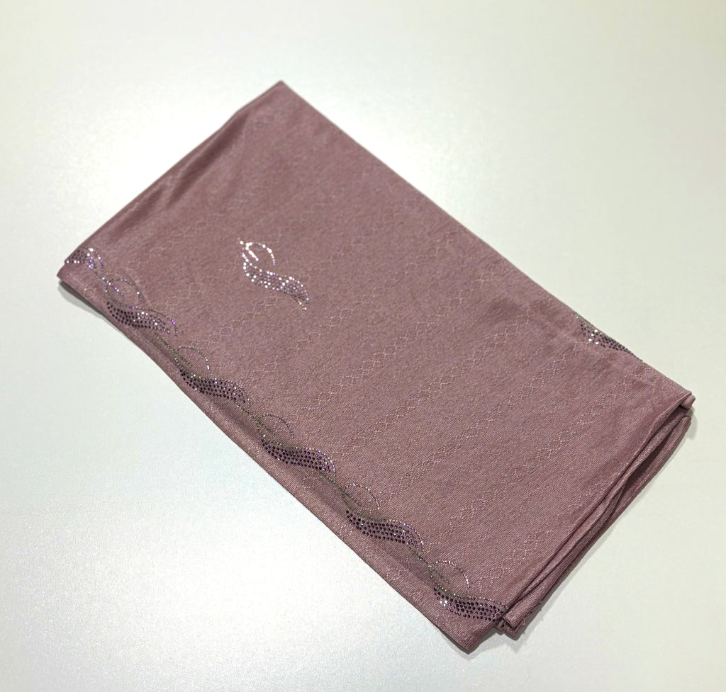 Chally Diamante Jersey Hijab Pattern 5