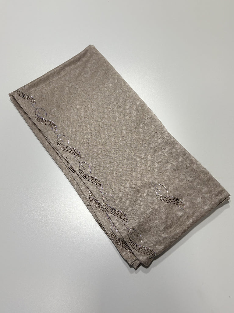 Chally Diamante Jersey Hijab Pattern 5