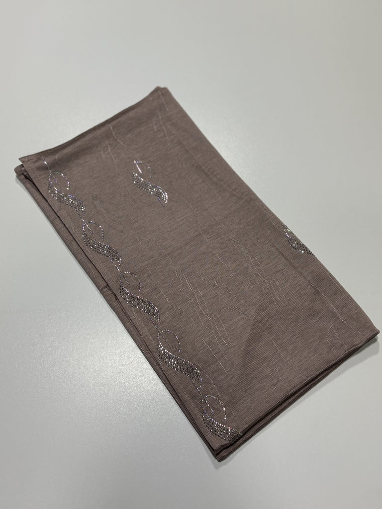 Chally Diamante Jersey Hijab Pattern 5