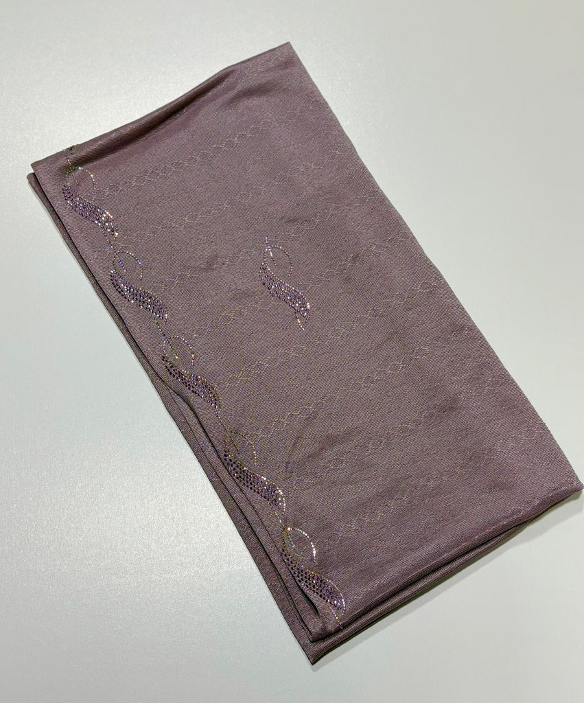 Chally Diamante Jersey Hijab Pattern 5