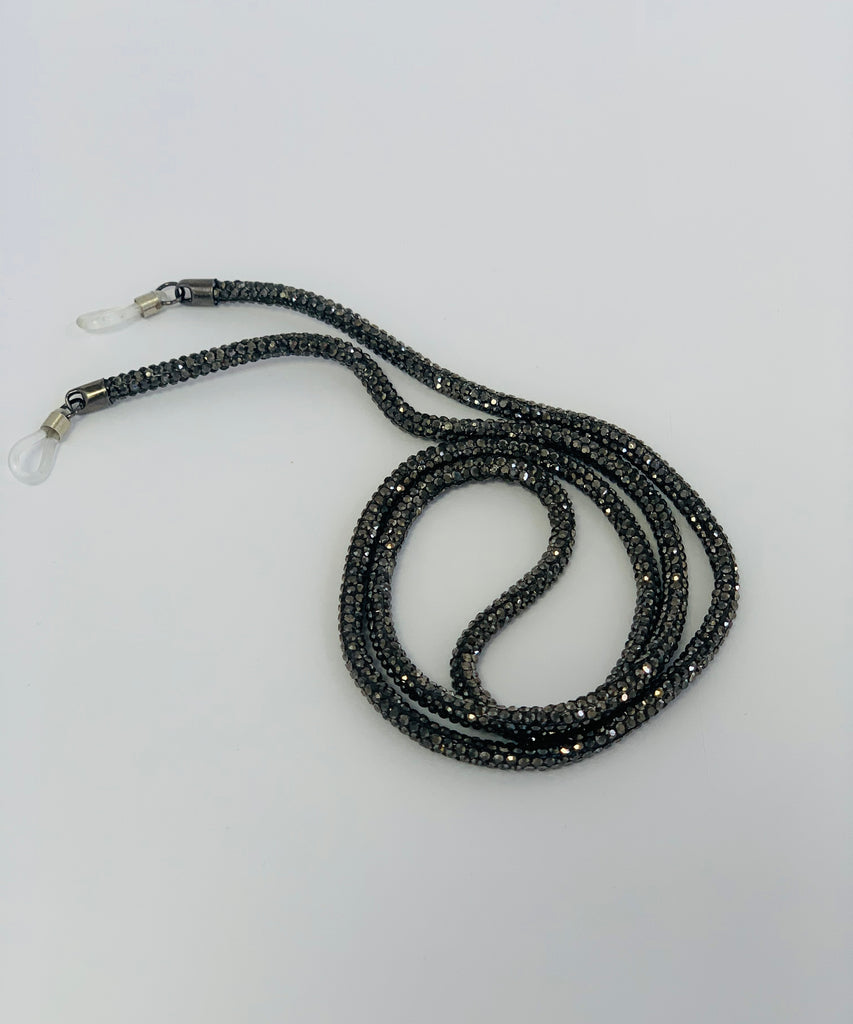 Crystal Diamante Embellished Eyeglasses Chain