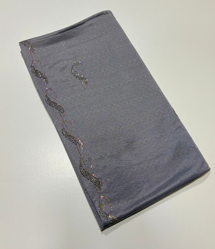 Chally Diamante Jersey Hijab Pattern 5