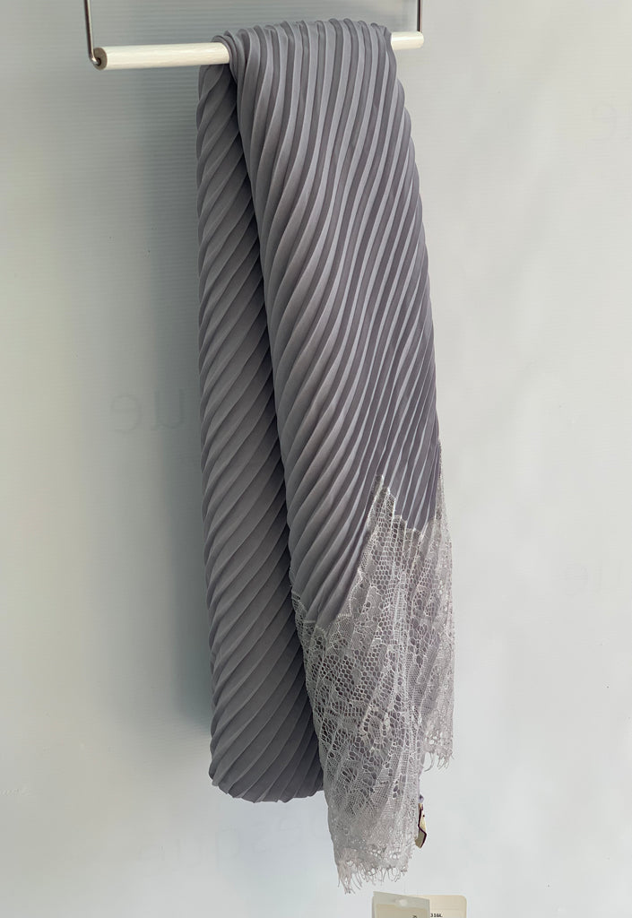 Kashkha Pleated lace Hijab