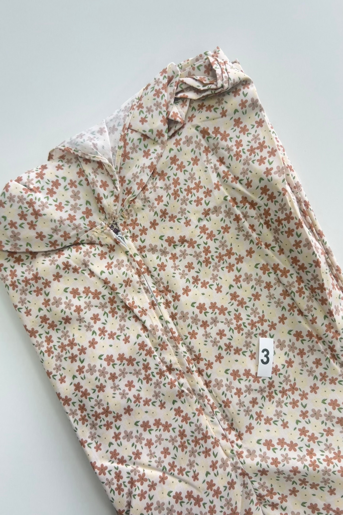 One Piece Soft Cotton Blend Prayer Dress With Attached Hijab