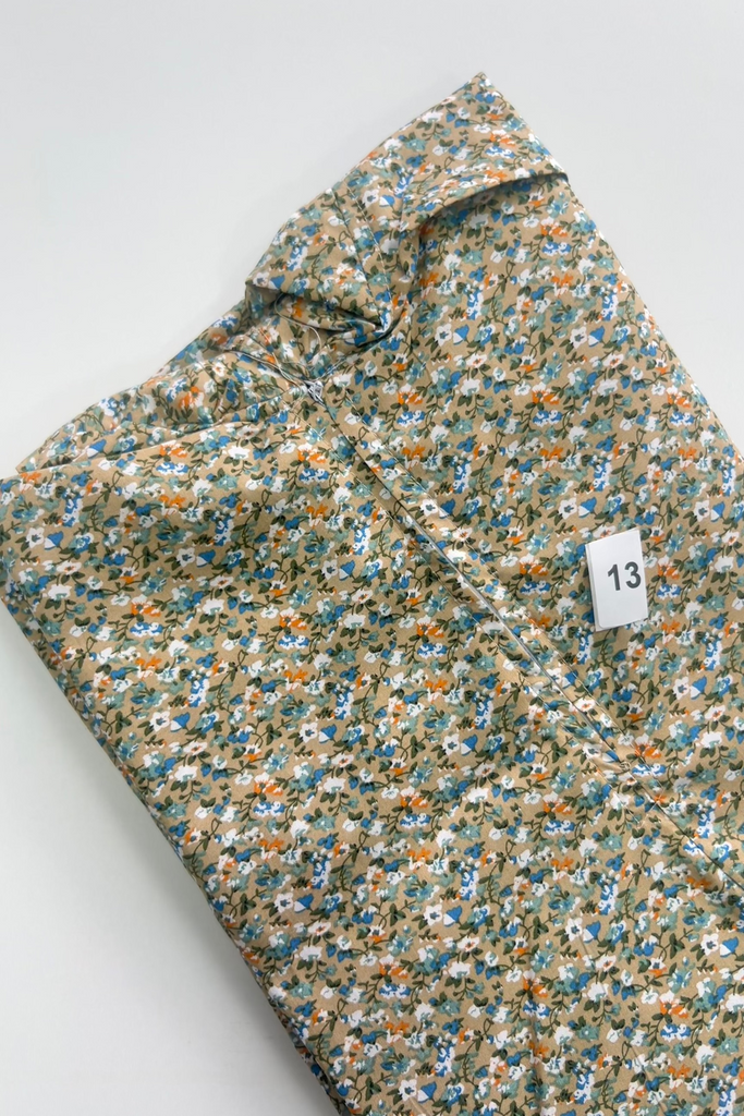 One Piece Soft Cotton Blend Prayer Dress With Attached Hijab