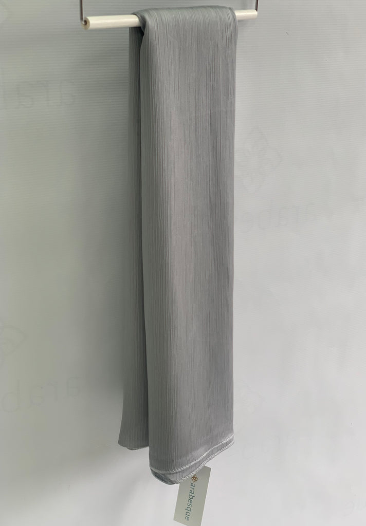 Fine Line Silk Chiffon Hijab