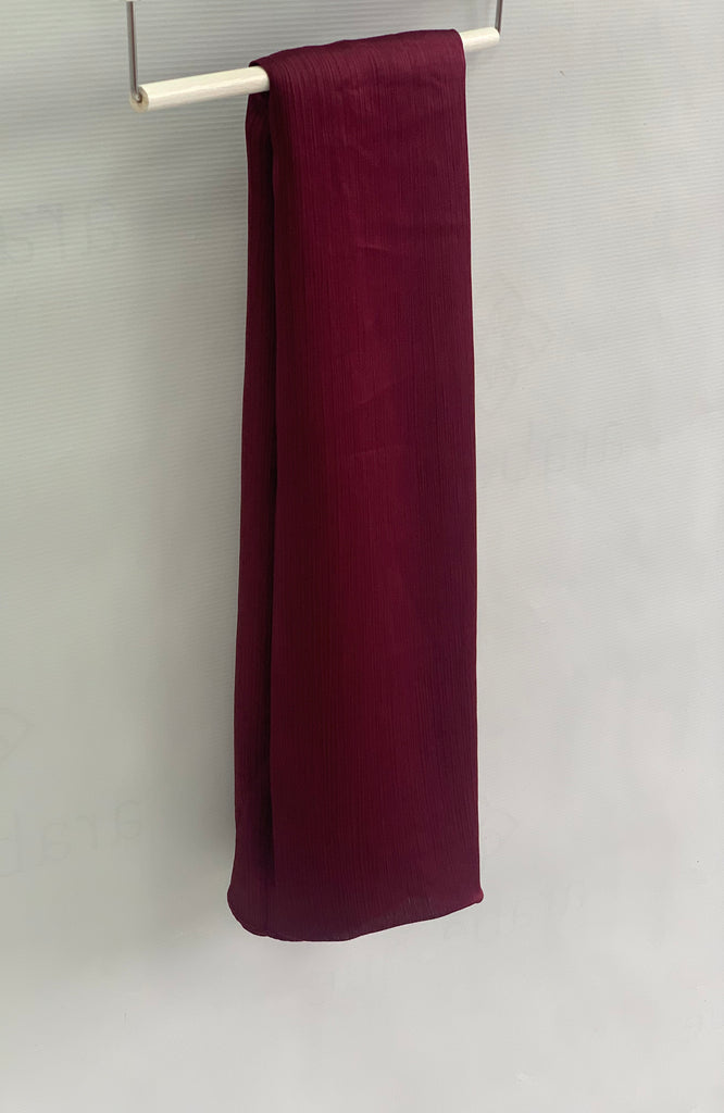 Fine Line Silk Chiffon Hijab