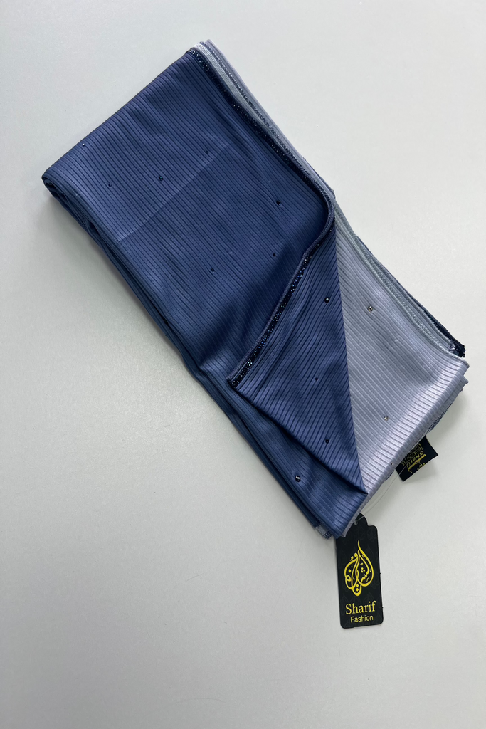 Sharif Ombre Spotted Diamante Long Jersey Hijab