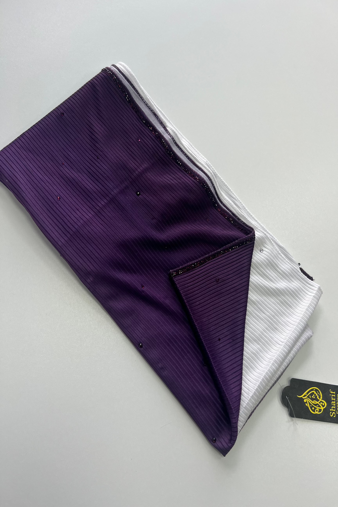 Sharif Ombre Spotted Diamante Long Jersey Hijab