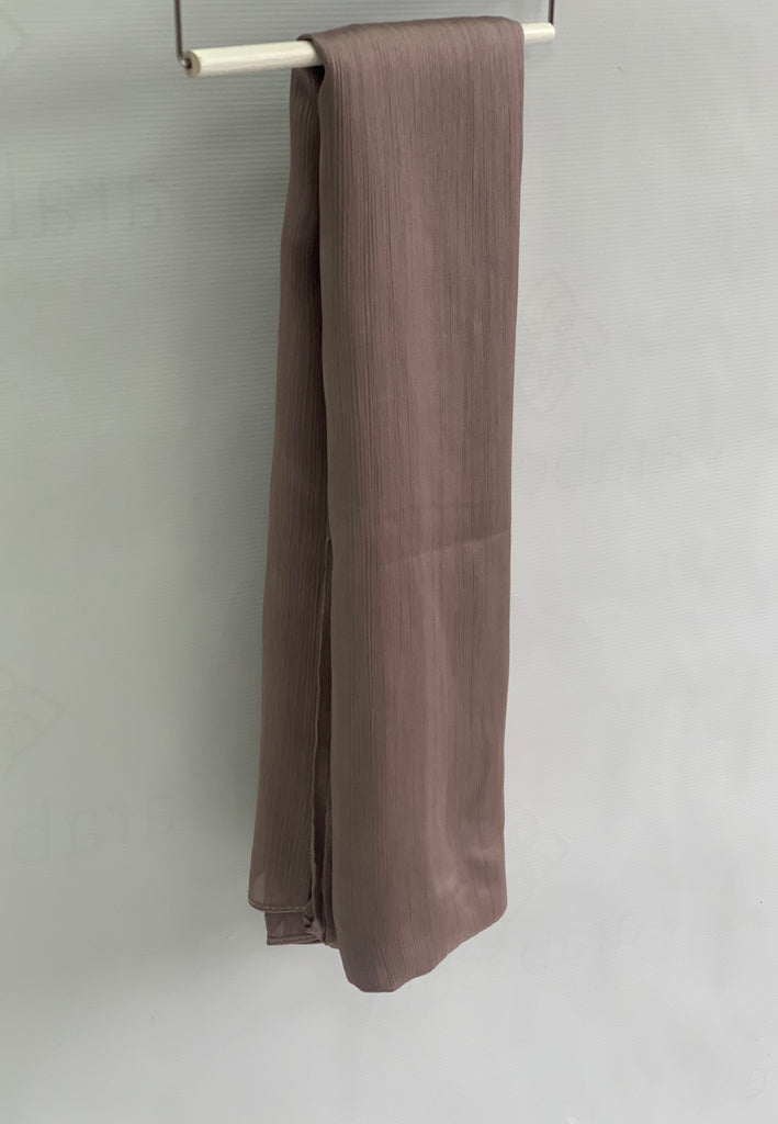 Fine Line Silk Chiffon Hijab