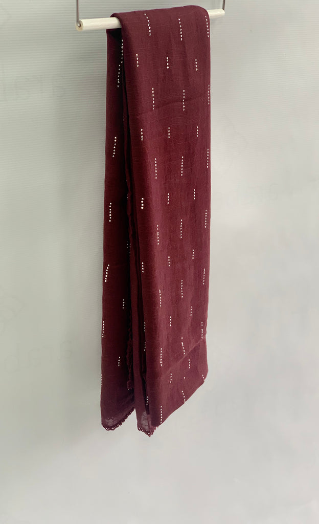 Diamante Cashmere Long Hijab