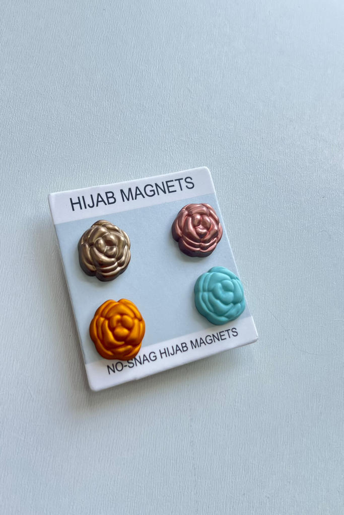 Magnet hijab pins - set of 4
