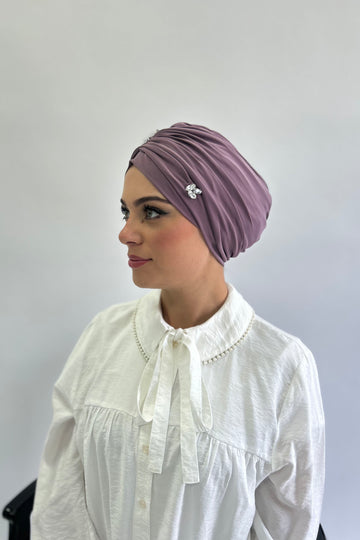 Silver Beads Turban