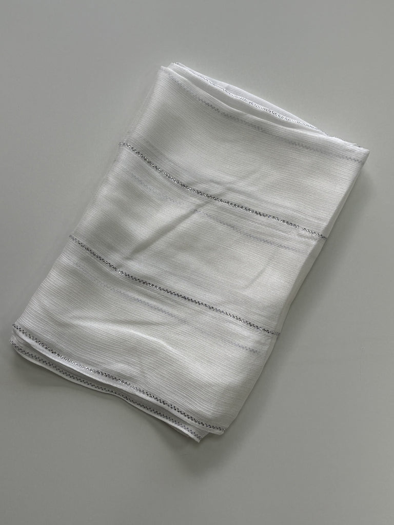 Kashkha shimmer  chiffon Long Hijab