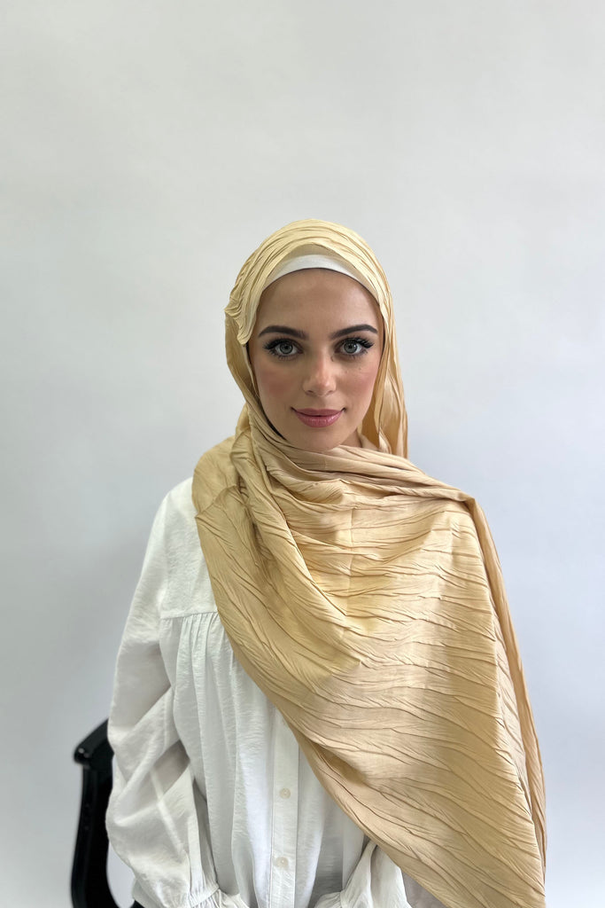 Premium Burden Creased Soft Long  hijab