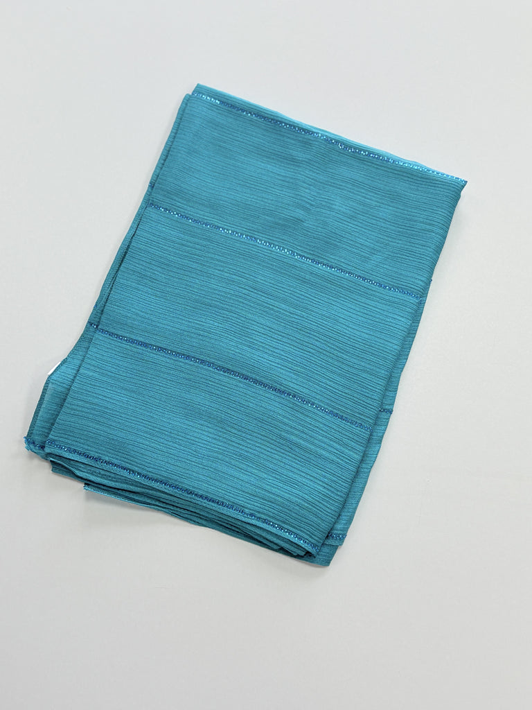 Kashkha shimmer  chiffon Long Hijab