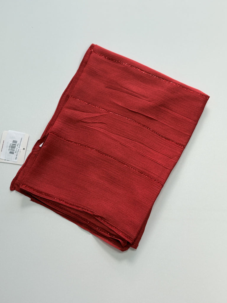 Kashkha shimmer  chiffon Long Hijab