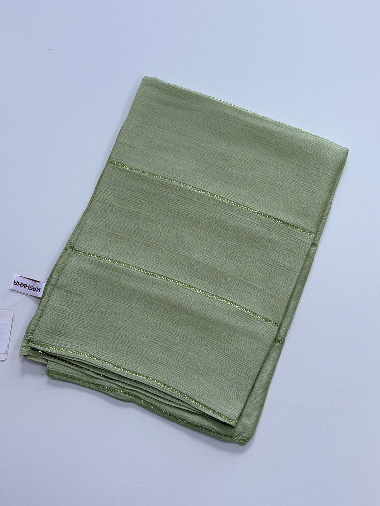 Kashkha shimmer  chiffon Long Hijab