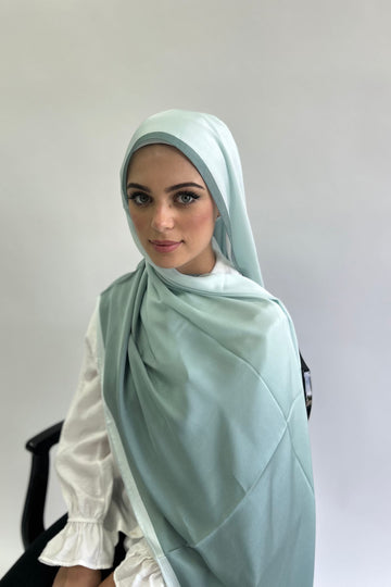 Premium Karaca Ombre Satin  Long Hijab