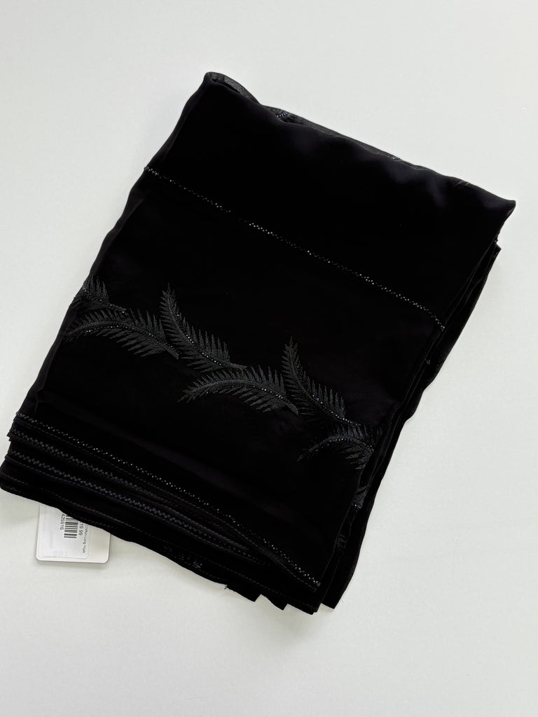 Kashkha Diamante Leaf Chiffon Long Hijab