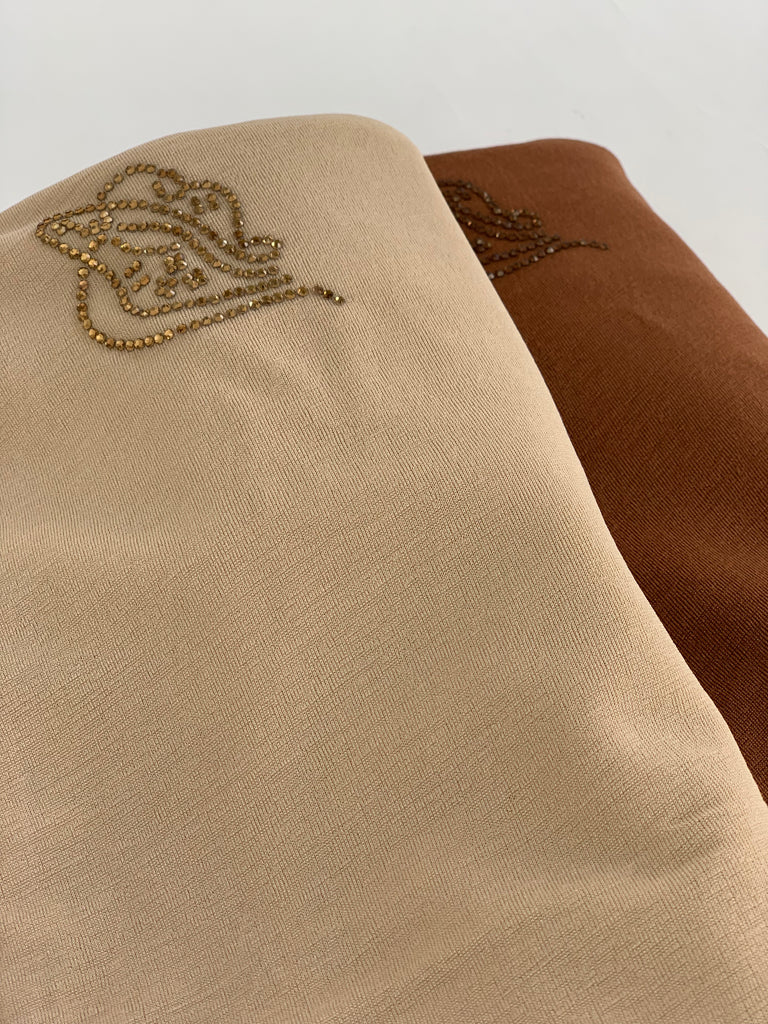 Sharif Cashmere Feel Plain Stretch Hijab