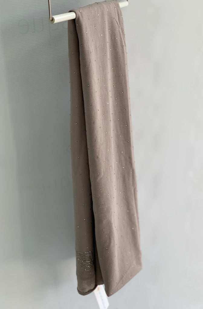 Sharif Spotted Diamante Cashmere Feel Hijab