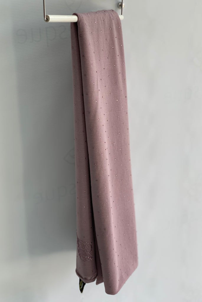 Sharif Spotted Diamante Cashmere Feel Hijab