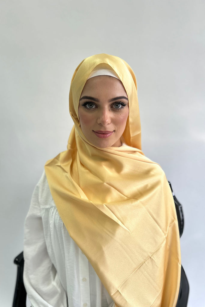 Premium Plain Silk Chiffon Hijab