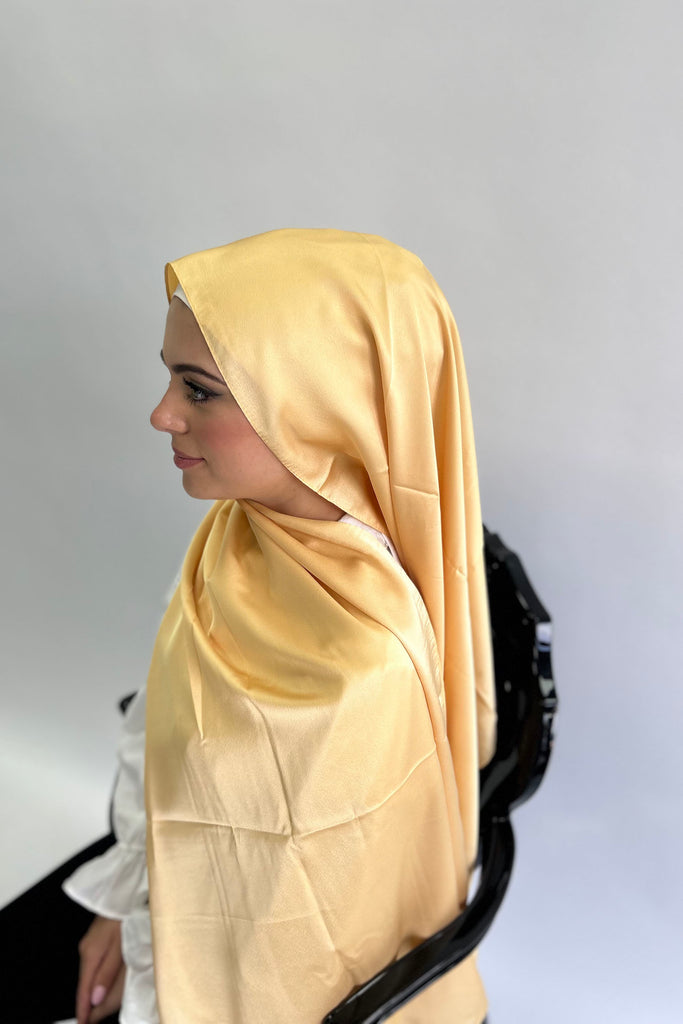 Premium Plain Silk Chiffon Hijab