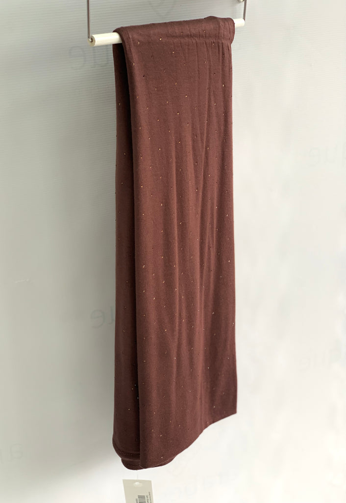 Spotted Diamante Cotton Feel Jersey Hijab