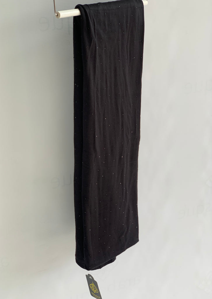 Spotted Diamante Cotton Feel Jersey Hijab