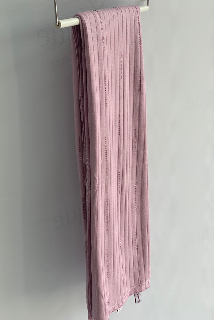 Kashkha Ribbed Stone work Jersey  Hijab