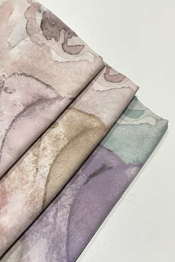 Premium Karaca Tie Dye Flower 120cm Crepe Square Hijab