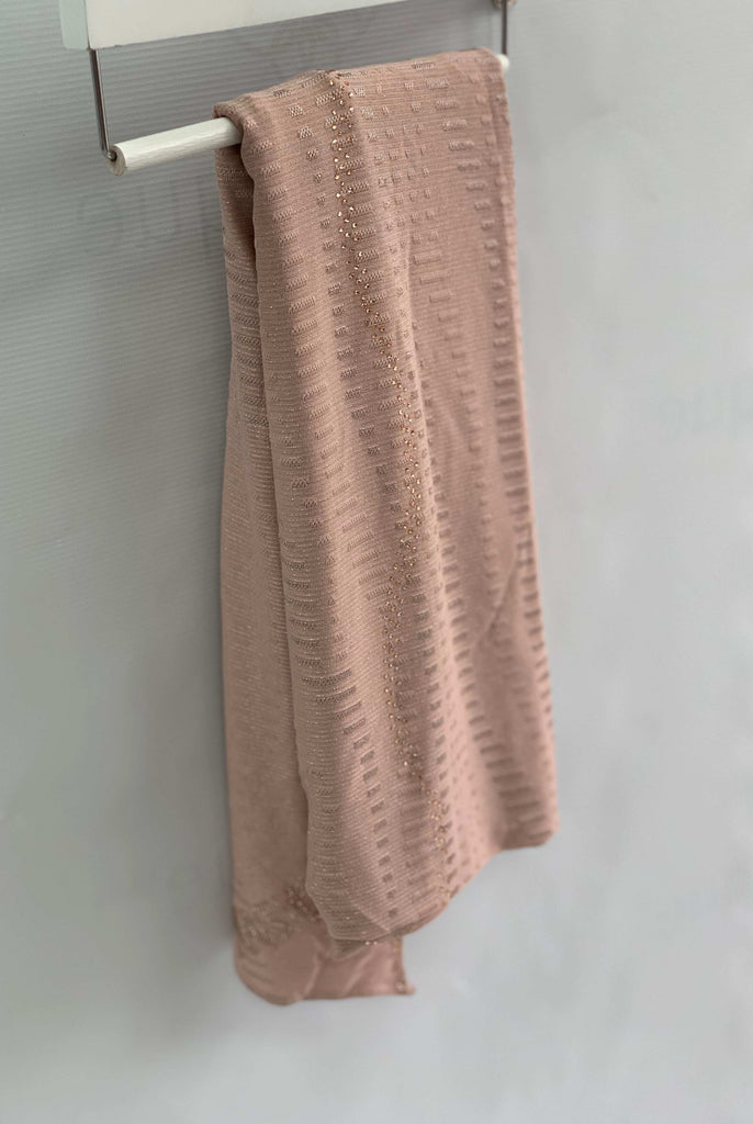 All-in-one Stripe Diamante Work Jersey Kashkha hijab