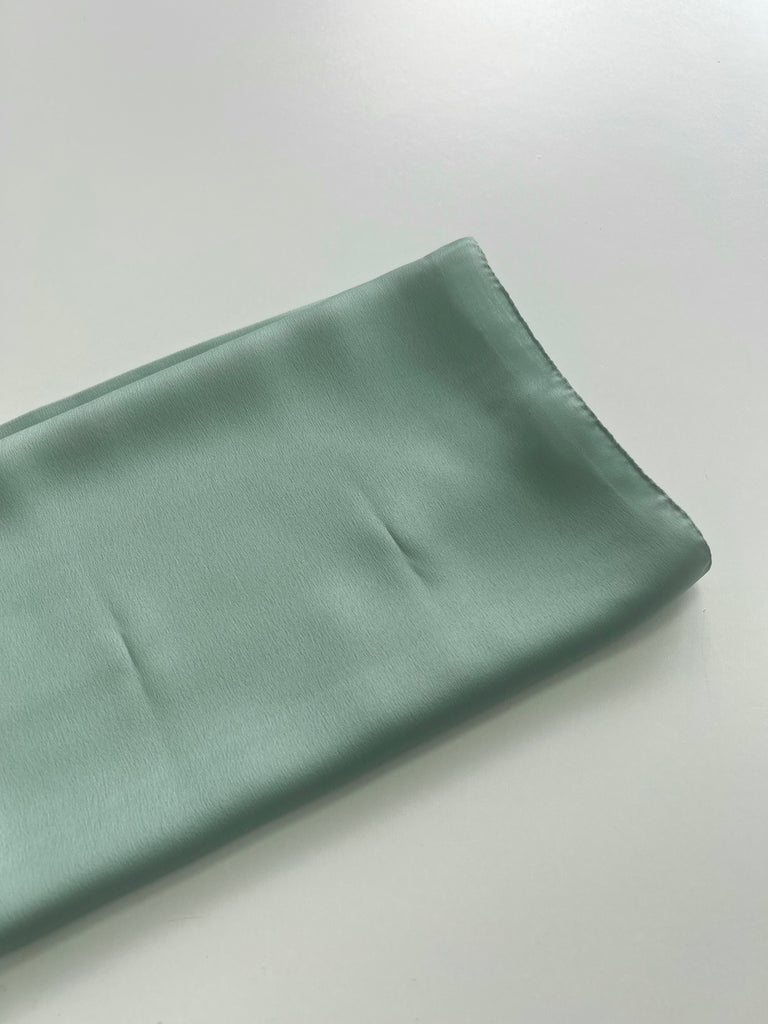 Premium Karaca 110cm Square Plain Satin Hijab