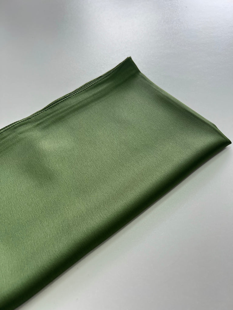 Premium Karaca 110cm Square Plain Satin Hijab