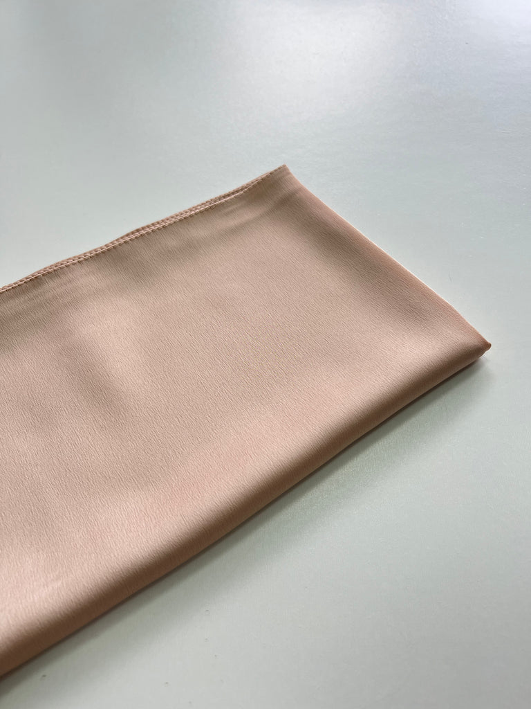Premium Karaca 110cm Square Plain Satin Hijab