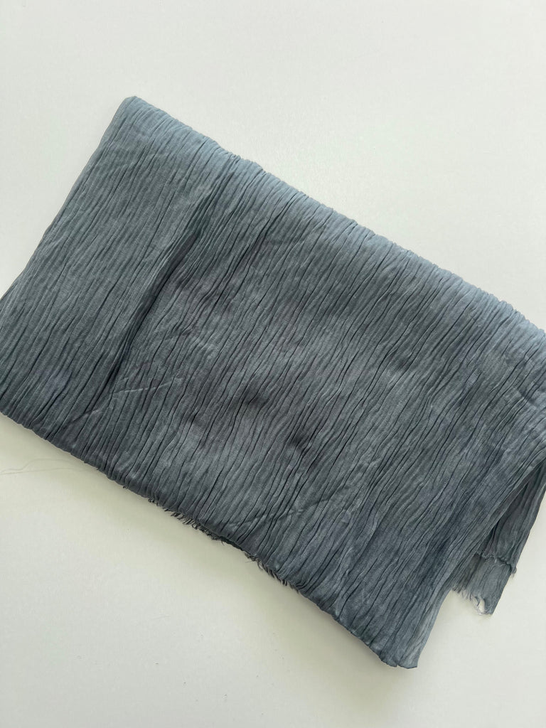 Crinkle Plain Soft Cotton Long Hijab