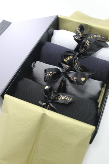 Premium Plain Silk Chiffon Hijab Gift Set (4b) - Uniform