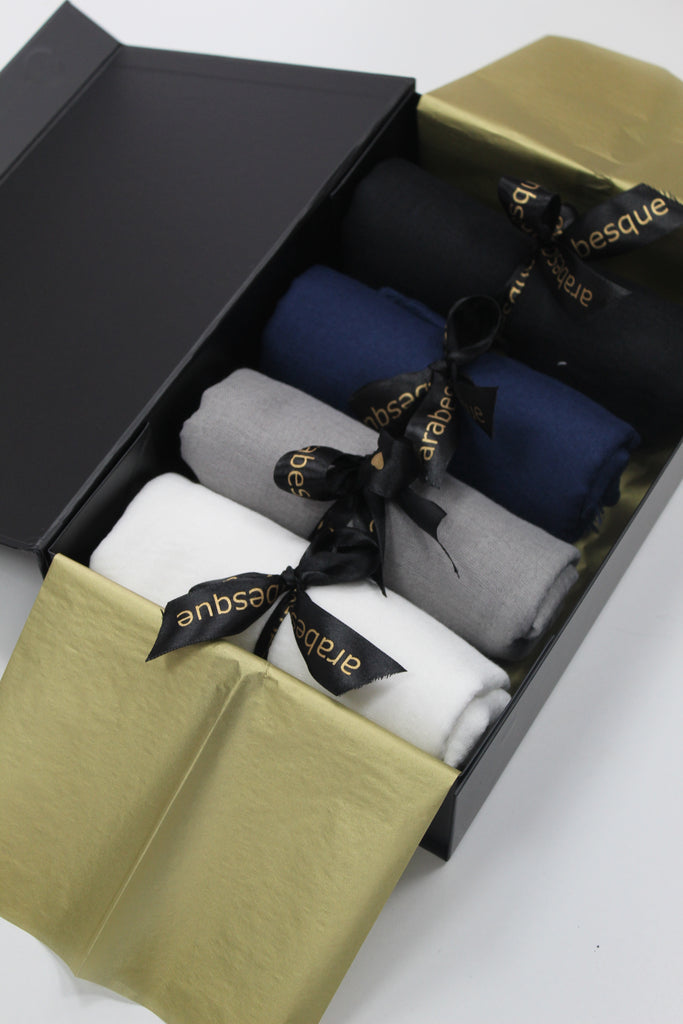 Premium Viscose Crinkle Hijab Gift Set (3a) - Uniform