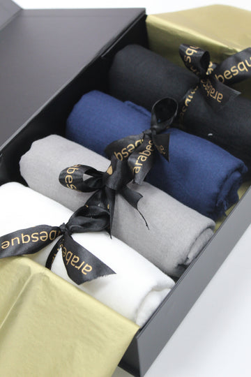 Premium Viscose Crinkle Hijab Gift Set (3a) - Uniform